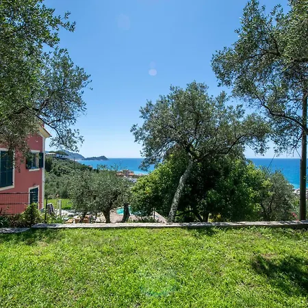 Apartman 257 - Villetta Maiso - Vista Mare, Giardino E Piscina Privata A 2 Minuti Di Auto Dalle Spiagge E Mare - Parcheggio Privato Incluso Lavagna